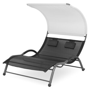 Sezlong dublu cu pavilion ABELLA