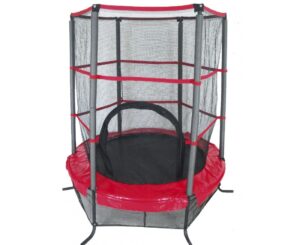 TRAMBULINA COPII 140 CM DIAMETRU - PLASA DE SIGURANTA - INVT04