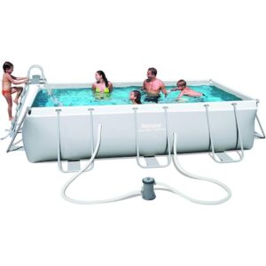 Piscina dreptunghiulara cu cadru metalic Bestway 404x201x100 cm