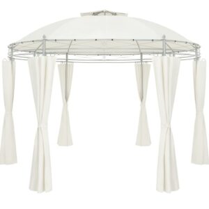 Pavilion EGO-Round, diametru 3.5 m, Bej, include pereti laterali