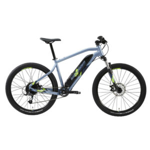 BICICLETĂ ELECTRICĂ MTB E-ST 100 27,5" ALBASTRU ROCKRIDER