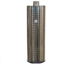 Boiler de baie pe lemne pentru focar, inox, 95 l, din tabla de 2 mm